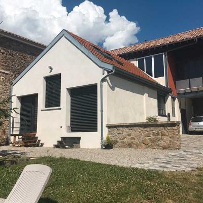 Facade Sud et Est apres travaux