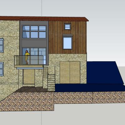 Esquisse Facade Sud Validée